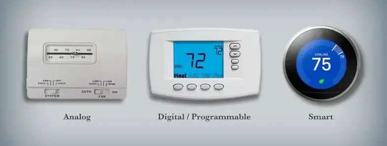 Analog, Digital, and Smart Thermostats