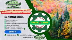 Fall Electrical Maintenance Checklist