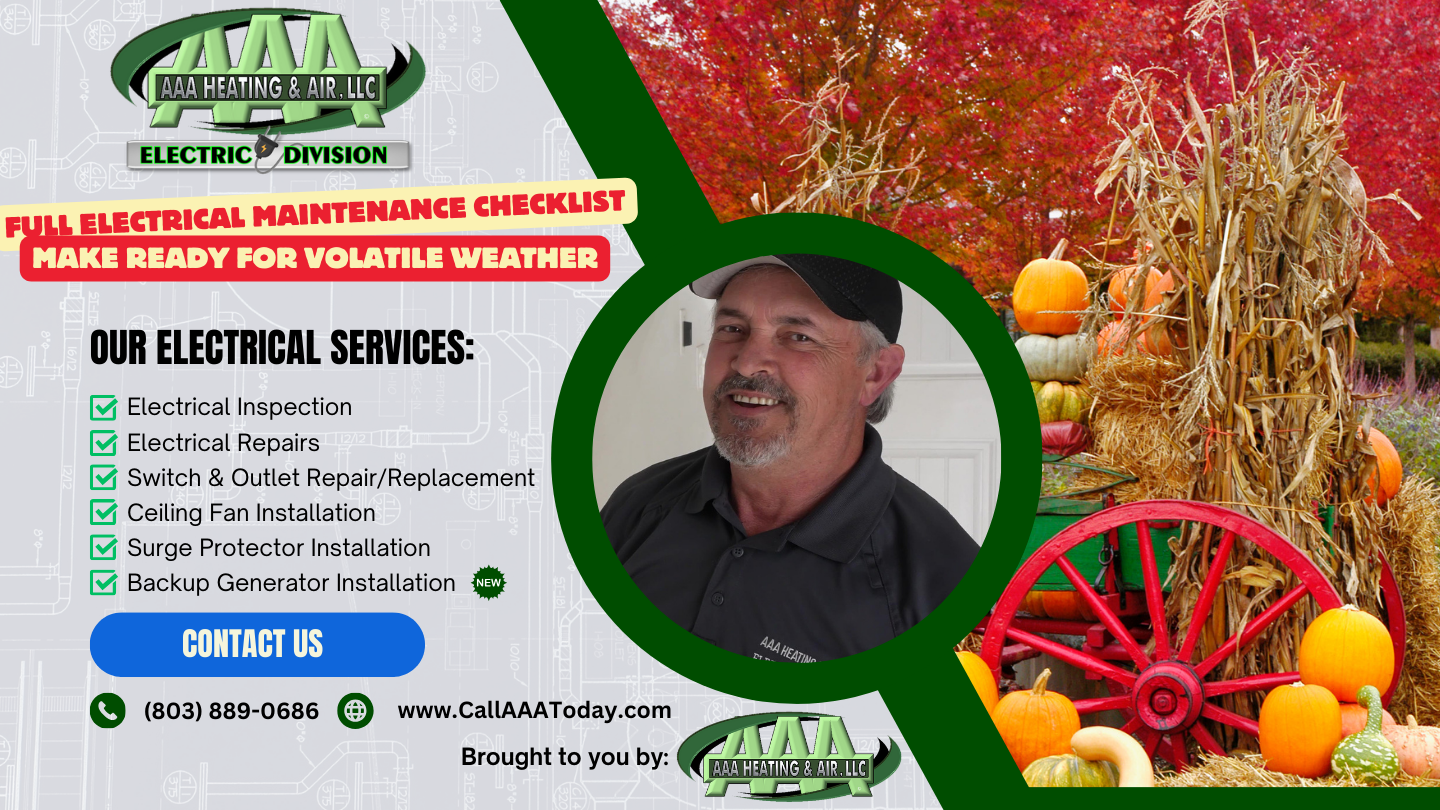 Fall Electrical Maintenance Checklist