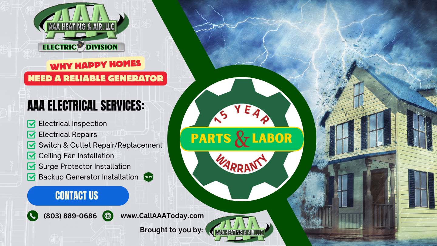 Happy Homes Need Generators