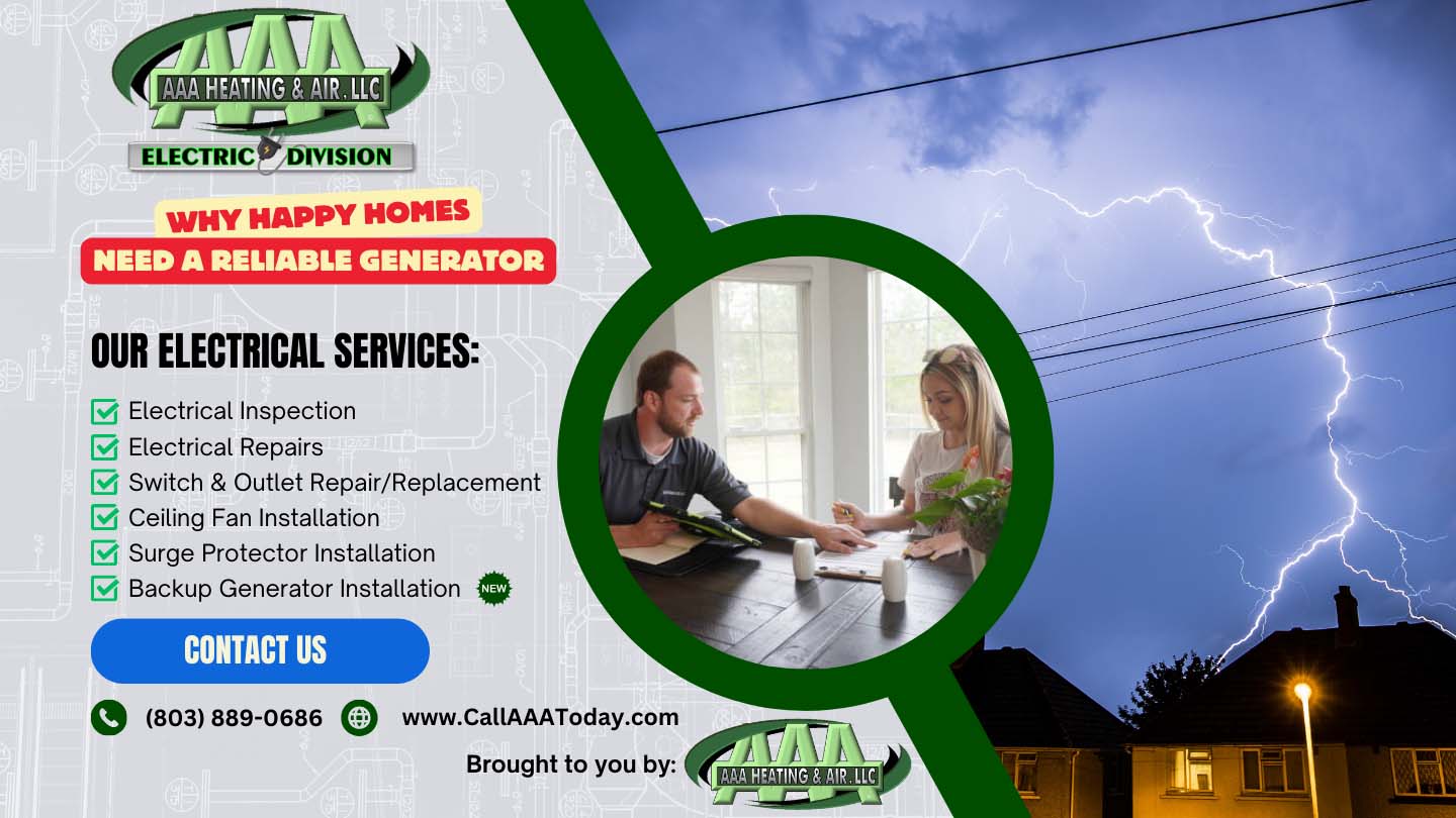 Happy Homes Need Generators