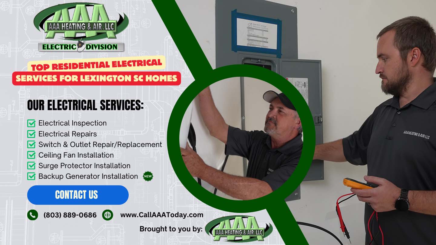 Residential Electrical Services Lexington SC - Footer Image