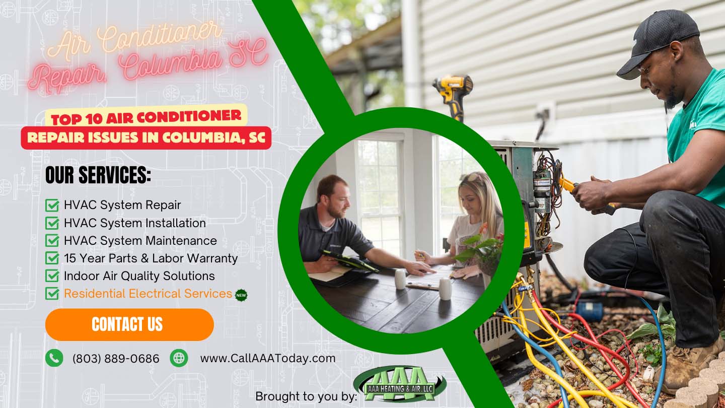 Air Conditioner Repair, Columbia, SC. - Blog Footer Image