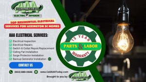 Residential Electrical Services Lexington SC - Featured Image