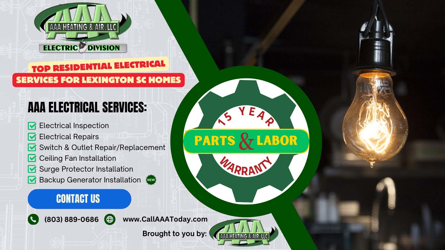 Residential Electrical Services Lexington SC - Featured Image