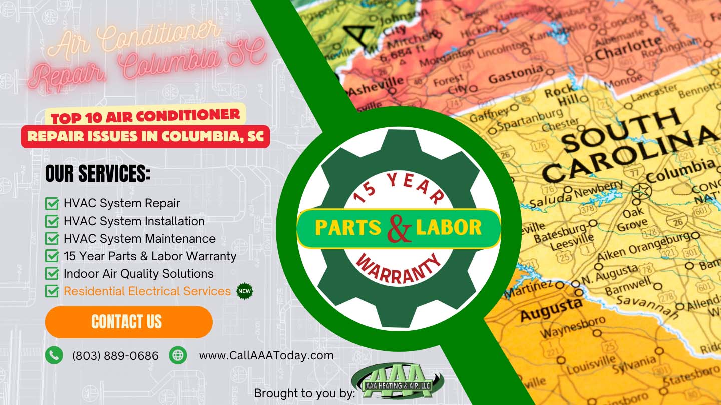 Air Conditioner Repair, Columbia, SC. - Featured Image