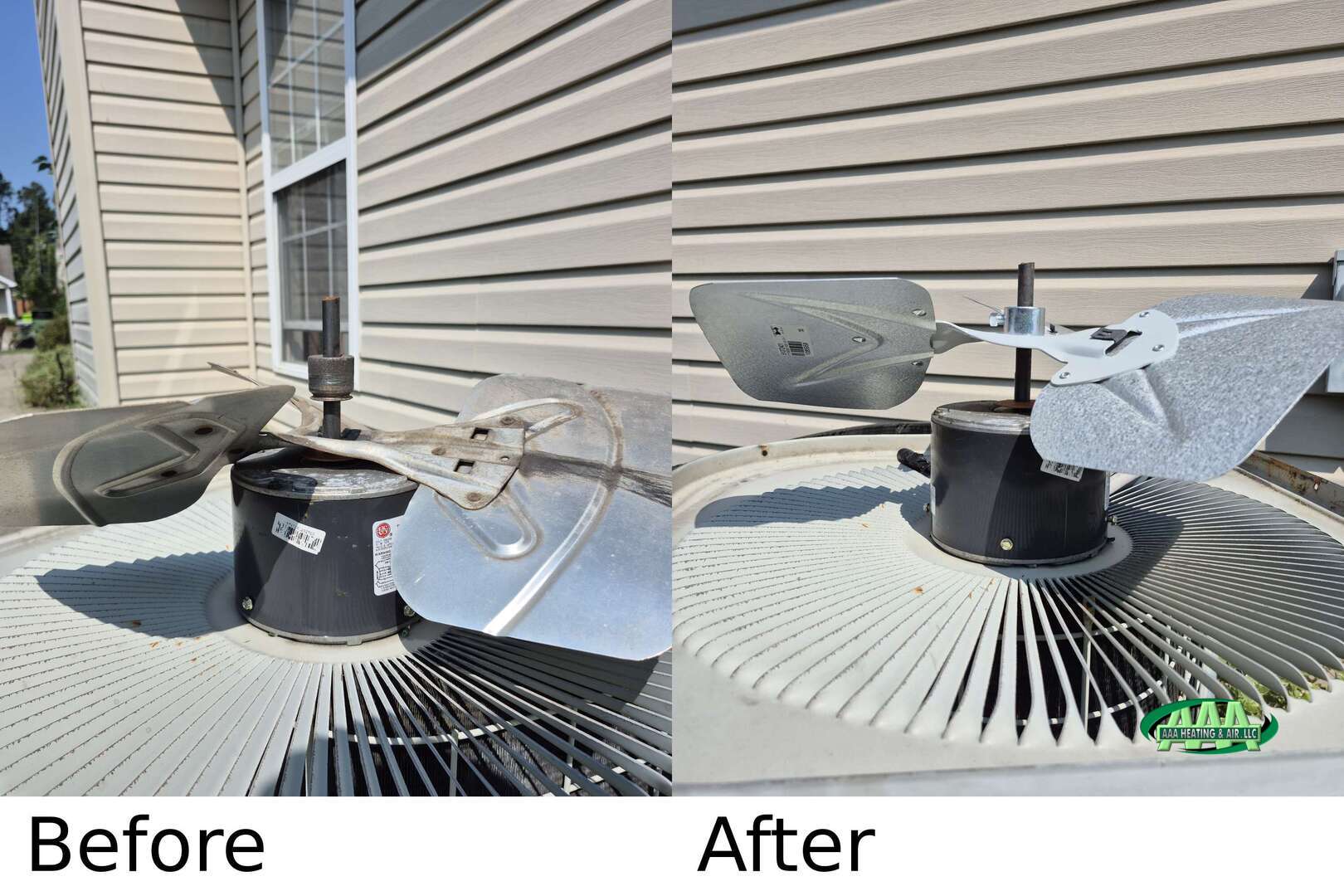 Air Conditioner Repair, Columbia, SC. - Fan Replacement