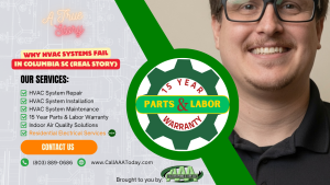 Why HVAC Systems Fail in Columbia SC (Real Story)