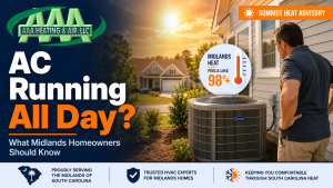 Is It Normal for Your AC to Run All Day During Midlands Heat? Featured Image