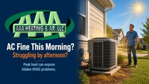 AAA Heating & Air featured image about an AC that cools in the morning but struggles during peak Midlands afternoon heat
