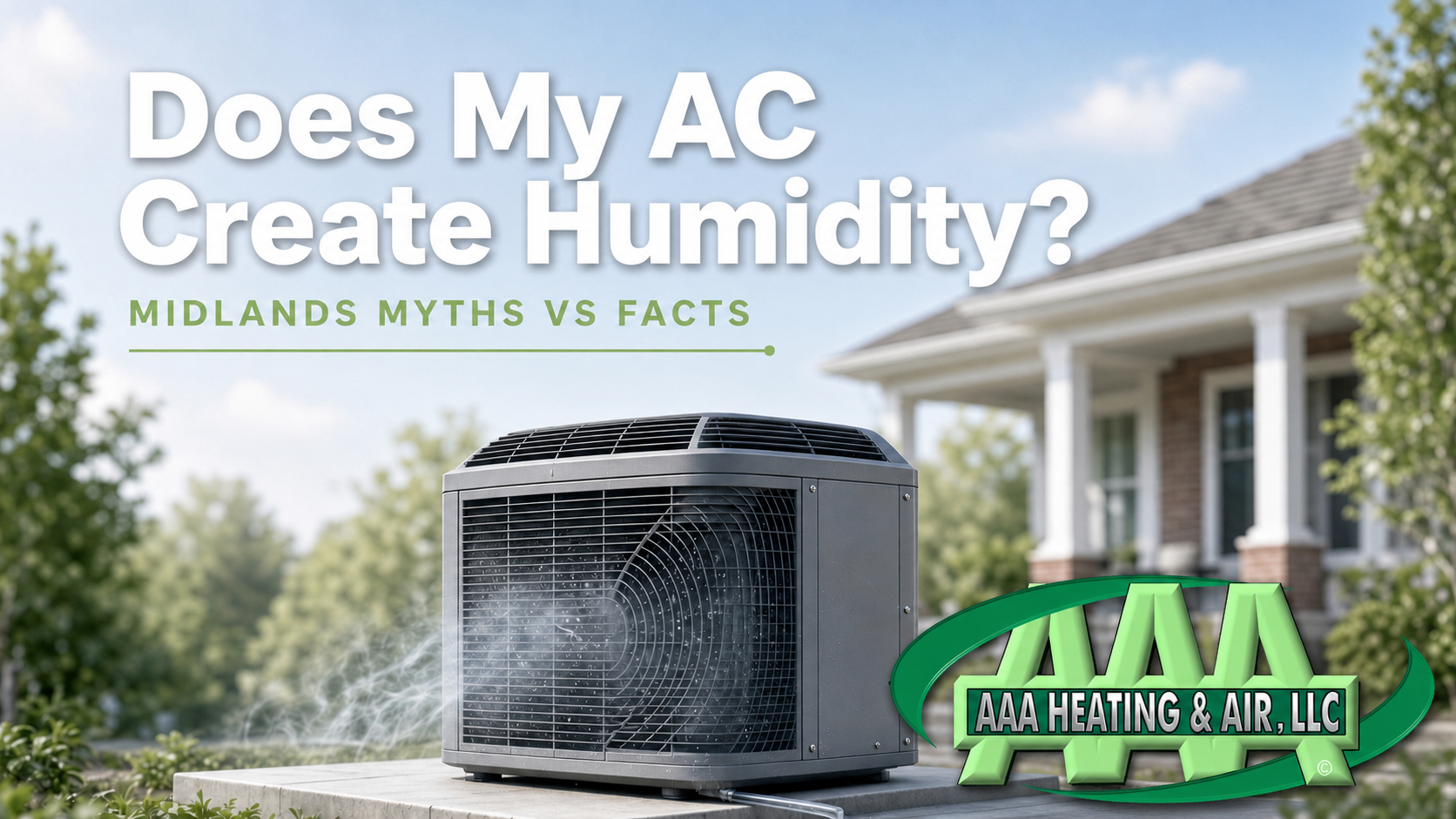 does AC create humidity