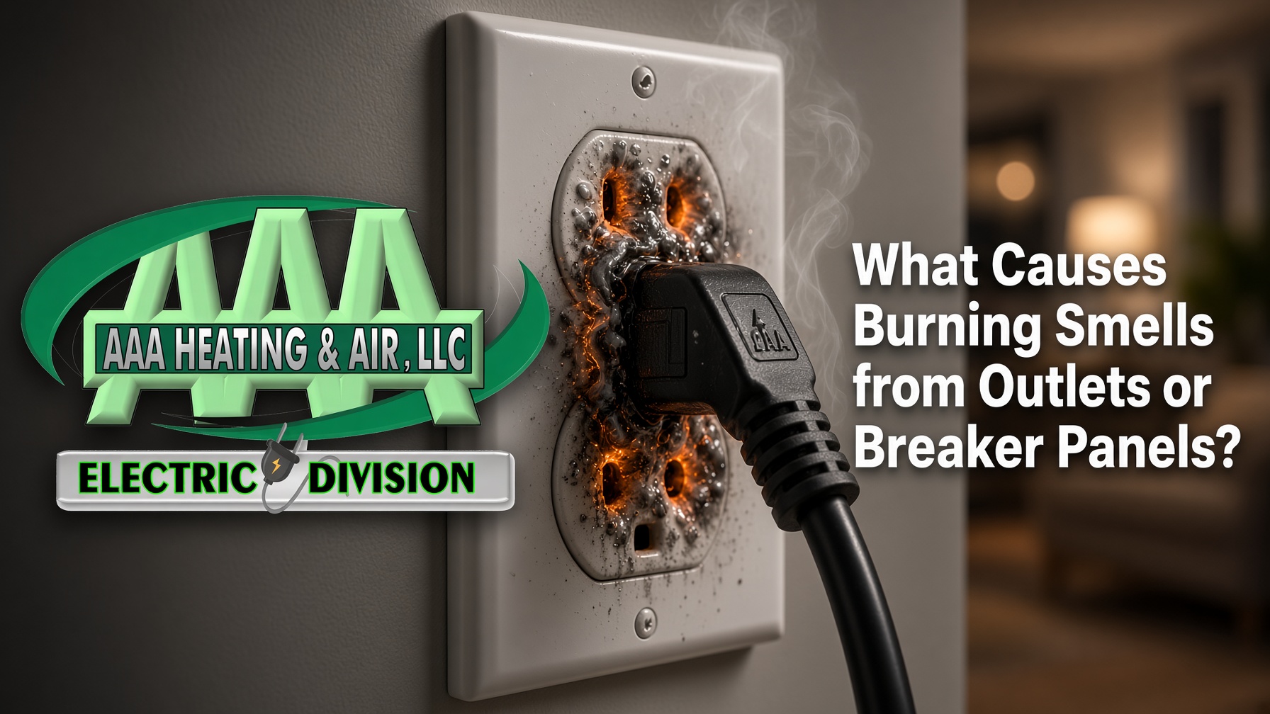 What makes a burning smell?