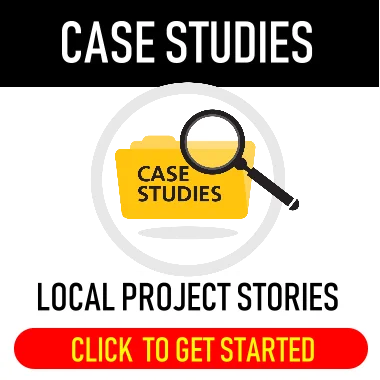 Project showcases aand case studies.
